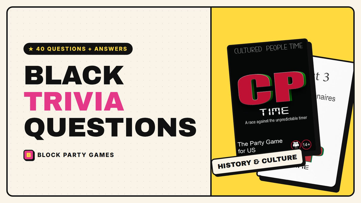 40 Black Trivia Questions and Answers (Black History & Culture)